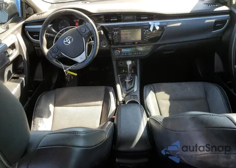 2016 Toyota Corolla L из США, поврежденный, VIN 2T1BURHE2GC715329